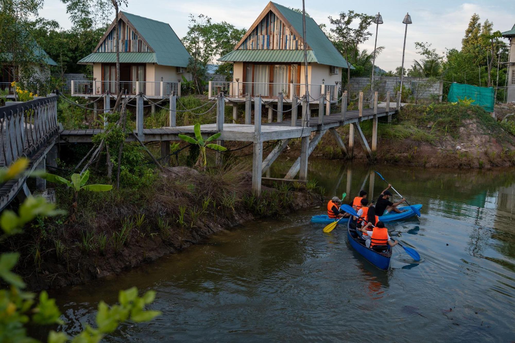 Kampot Eco Village Bagian luar foto